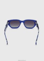 Navy Anglular Sunglasses Pepe Jeans L20F2F768 Women - Image 4