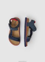 Navy Berlin Monday Anatomical Sandals Pepe Jeans L20F2F1550 Boy - Image 2