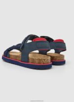 Navy Berlin Monday Anatomical Sandals Pepe Jeans L20F2F1550 Boy - Image 4