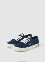 Navy Brady Basic Sneakers Pepe Jeans L20F2F1545 Boy - Image 3