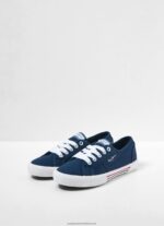 Navy Brady Basic Sneakers Pepe Jeans L20F2F637 Women - Image 2