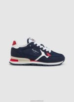 Navy Brit Heritage Combined Sneakers Pepe Jeans L20F2F1528 Boy
