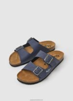 Navy Double Chicago Anatomical Sandals Pepe Jeans L20F2F1272 Men - Image 3