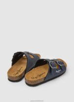 Navy Double Kansas Anatomical Sandals Pepe Jeans L20F2F1546 Boy - Image 4