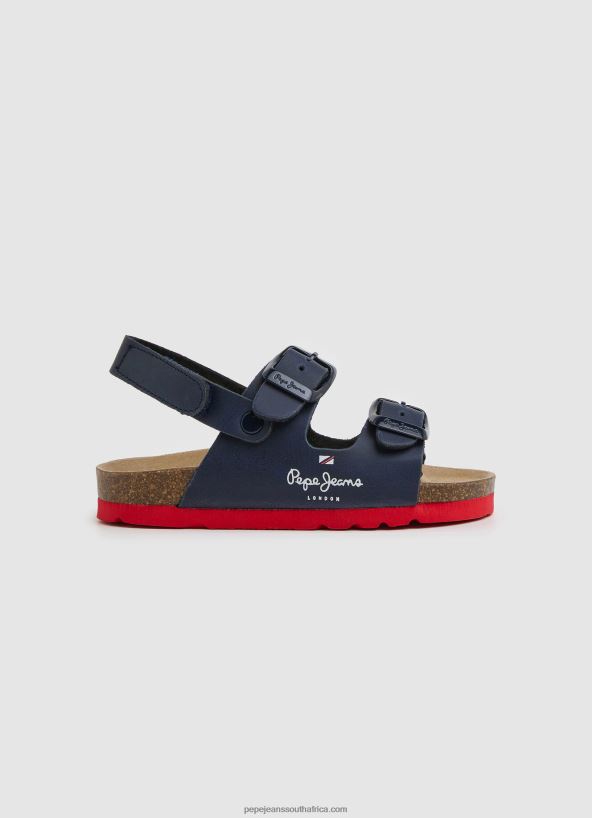 navy_double_kansas_anatomical_sandals_pepe_jeans_l20f2f1549_boy.jpg Navy Double Kansas Anatomical Sandals Pepe Jeans L20F2F1549 Boy - Image 1