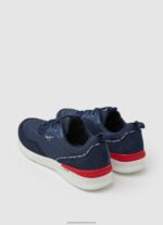Navy Jay Pro Combined Sneakers Pepe Jeans L20F2F1219 Men - Image 4