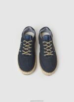 Navy Jute-Midsole Tourist Sneakers Pepe Jeans L20F2F1252 Men - Image 2