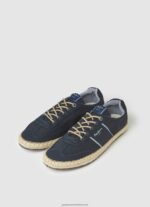 Navy Jute-Midsole Tourist Sneakers Pepe Jeans L20F2F1252 Men - Image 3