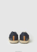 Navy Jute-Midsole Tourist Sneakers Pepe Jeans L20F2F1252 Men - Image 4