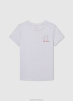 Navy Logo Basic T-Shirt Pepe Jeans L20F2F1622 Boy - Image 4
