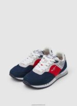 Navy London Brighton Basic Sneakers Pepe Jeans L20F2F1529 Boy - Image 3