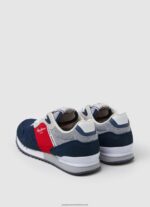 Navy London Brighton Basic Sneakers Pepe Jeans L20F2F1529 Boy - Image 4