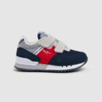 Navy London Brighton Running Sneakers Pepe Jeans L20F2F1535 Boy