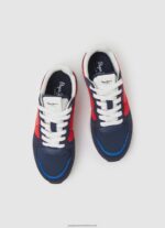 Navy London Pro Vint Running Sneakers Pepe Jeans L20F2F1538 Boy - Image 2