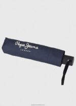 Navy Ned Folding Automatic Umbrella Pepe Jeans L20F2F790 Women - Image 2