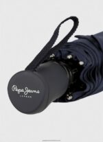 Navy Ned Folding Automatic Umbrella Pepe Jeans L20F2F790 Women - Image 5