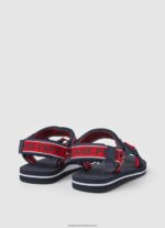 Navy Pool Tape Trek Sandals Pepe Jeans L20F2F1554 Boy - Image 4