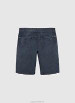 Navy Regular Fit Chino Shorts Pepe Jeans L20F2F1695 Boy - Image 2