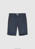 Navy Regular Fit Chino Shorts Pepe Jeans L20F2F1695 Boy
