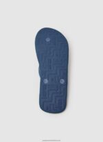 Navy Whale Flag Beach Flip Flops Pepe Jeans L20F2F1256 Men - Image 5
