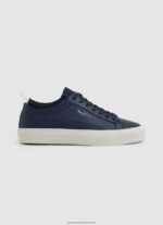 Navy Yogi Leather Sock Sneakers Pepe Jeans L20F2F1222 Men