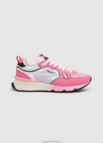 Neon Pink Brit Pro Neon Combined Sneakers Pepe Jeans L20F2F577 Women