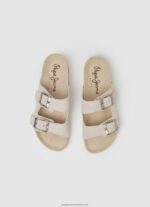 Nude Oban Etnic Leather Sandals Pepe Jeans L20F2F672 Women - Image 2