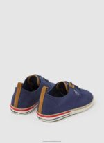 Ocean Blucher Canvas Sneakers Pepe Jeans L20F2F1212 Men - Image 4