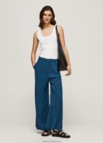 Ocean Paper Bag Wide Trousers Pepe Jeans L20F2F302 Women