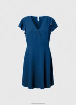 Ocean Patrizia Crossed Collar Dress Pepe Jeans L20F2F197 Women - Image 5