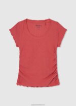 Ocean Wavy-Effect Ribbed Shirt Pepe Jeans L20F2F1443 Girl - Image 3