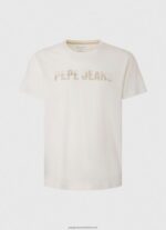 Off White Logo Print T-Shirt Pepe Jeans L20F2F961 Men - Image 5