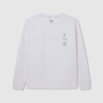 Off White Skater Cotton Jumper Pepe Jeans L20F2F1586 Boy
