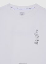 Off White Skater Cotton Jumper Pepe Jeans L20F2F1586 Boy - Image 3