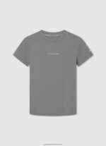 Off White Striped Print Cotton T-Shirt Pepe Jeans L20F2F1645 Boy - Image 5