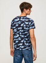 Ozzy Camouflage Print T-Shirt Pepe Jeans L20F2F922 Men - Image 4