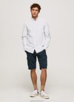 Ozzy Leyton Regular Fit Oxford Shirt Pepe Jeans L20F2F1041 Men - Image 2