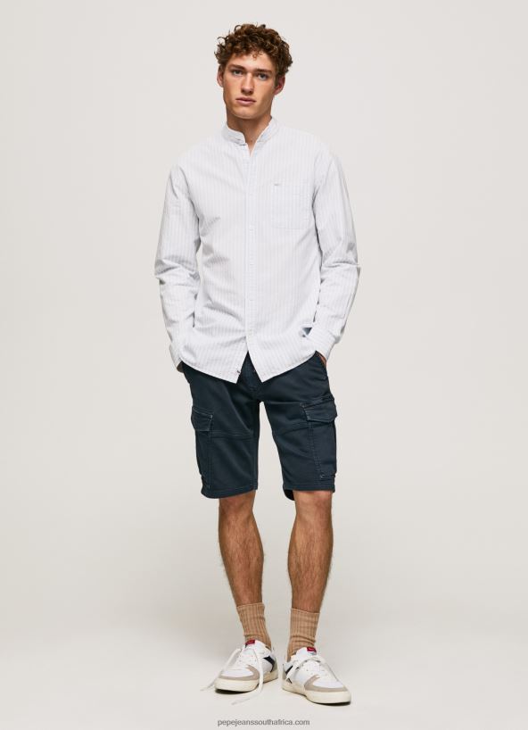 Ozzy Leyton Regular Fit Oxford Shirt Pepe Jeans L20F2F1041 Men - Image 2