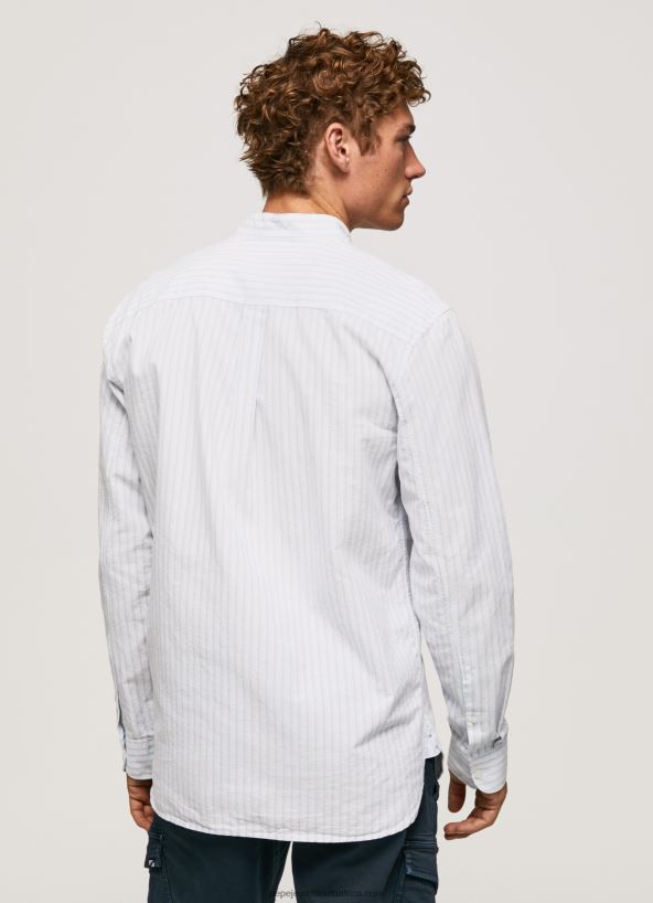 Ozzy Leyton Regular Fit Oxford Shirt Pepe Jeans L20F2F1041 Men - Image 4