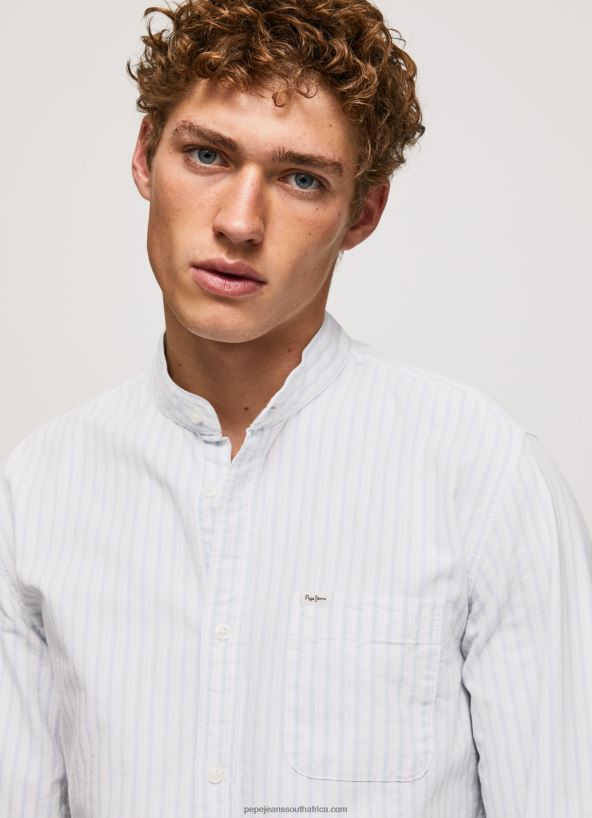 Ozzy Leyton Regular Fit Oxford Shirt Pepe Jeans L20F2F1041 Men - Image 1