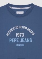Ozzy Printed Logo Cotton Jumper Pepe Jeans L20F2F1593 Boy - Image 3