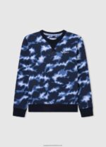 Ozzy Printed Logo Cotton Jumper Pepe Jeans L20F2F1593 Boy - Image 5