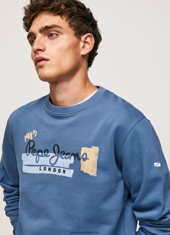 ozzy_rounded_collar_cotton_jumper_pepe_jeans_l20f2f881_men.jpg Ozzy Rounded Collar Cotton Jumper Pepe Jeans L20F2F881 Men - Image 1