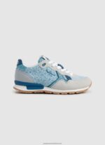Pacific Blue Brit Animal Combined Sneakers Pepe Jeans L20F2F1328 Girl