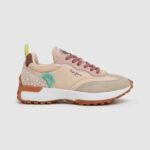Pale Pink Lucky Leo Combined Sneakers Pepe Jeans L20F2F579 Women
