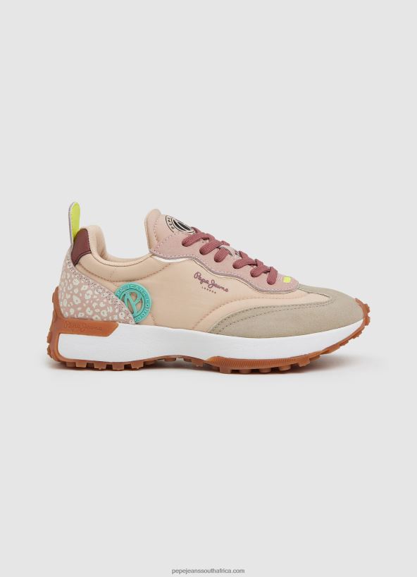 pale_pink_lucky_leo_combined_sneakers_pepe_jeans_l20f2f579_women.jpg Pale Pink Lucky Leo Combined Sneakers Pepe Jeans L20F2F579 Women - Image 1