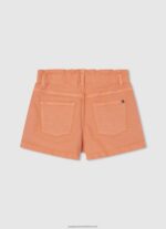 Peach Culotte Fit Denim Shorts Pepe Jeans L20F2F1510 Girl - Image 2