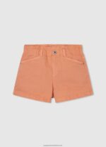 Peach Culotte Fit Denim Shorts Pepe Jeans L20F2F1510 Girl