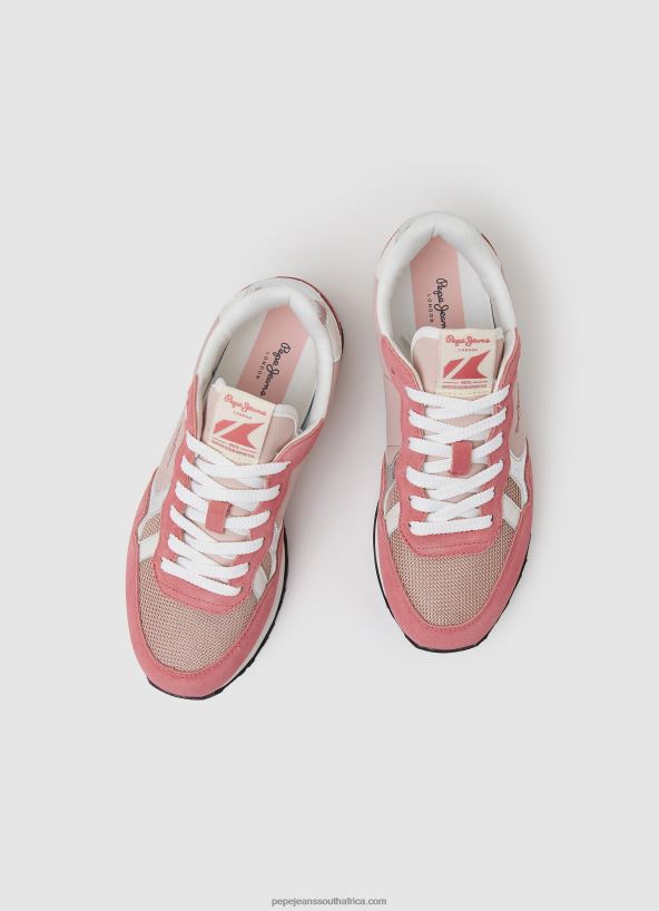 Pink Brit Heritage Combined Sneakers Pepe Jeans L20F2F614 Women - Image 2