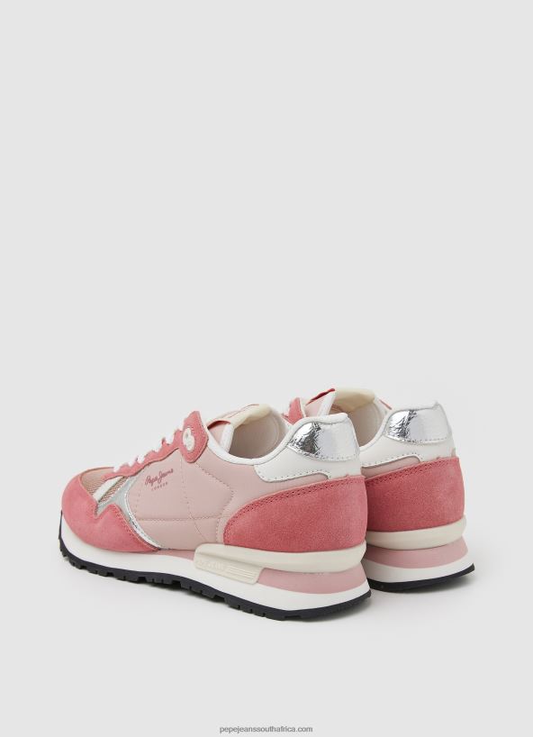 Pink Brit Heritage Combined Sneakers Pepe Jeans L20F2F614 Women - Image 4